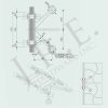 K2A - Spider Fitting - 2 Arm Angled - Image 2