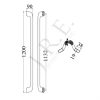 554 - Designer Profile Ladder Pull - Curved Offset - Image 2