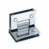 46-90B - Brass Shower Door Hinge 90 Degree Glass to Glass Square