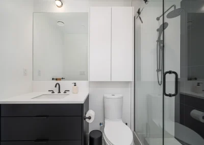 Morrison on the park washroom black