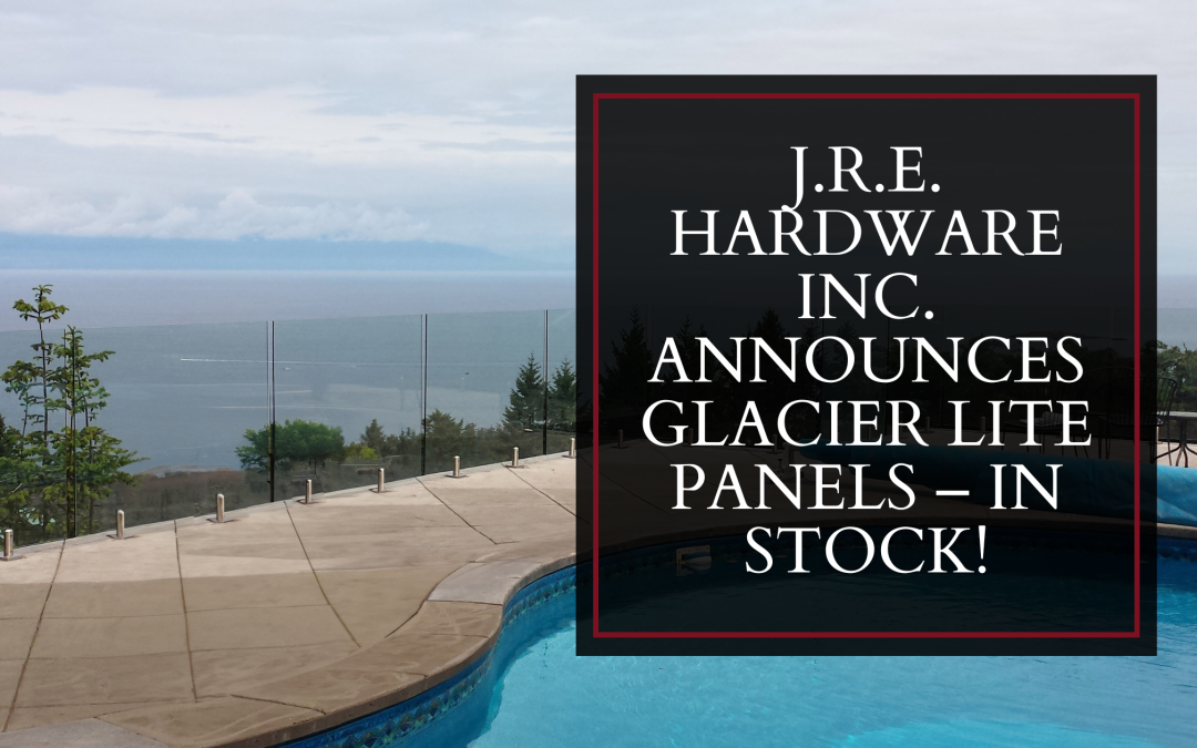 JRE Hardware Inc. Announces Glacier Lite Panels – IN STOCK!